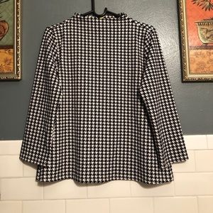 Plaid Long Sleeve with Yellow Zipper